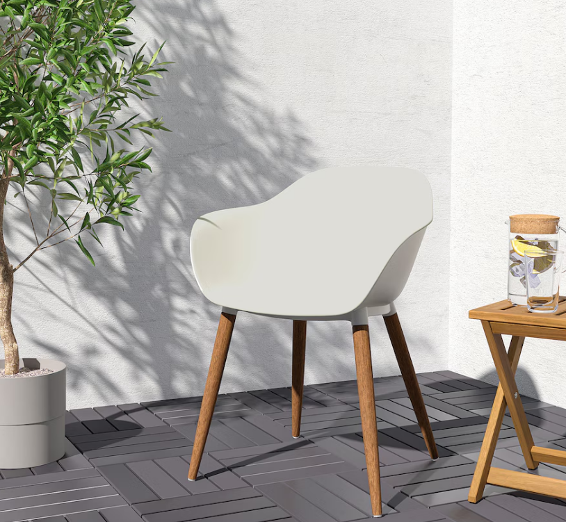 Imagen del producto Silla Blanca Para Jardín