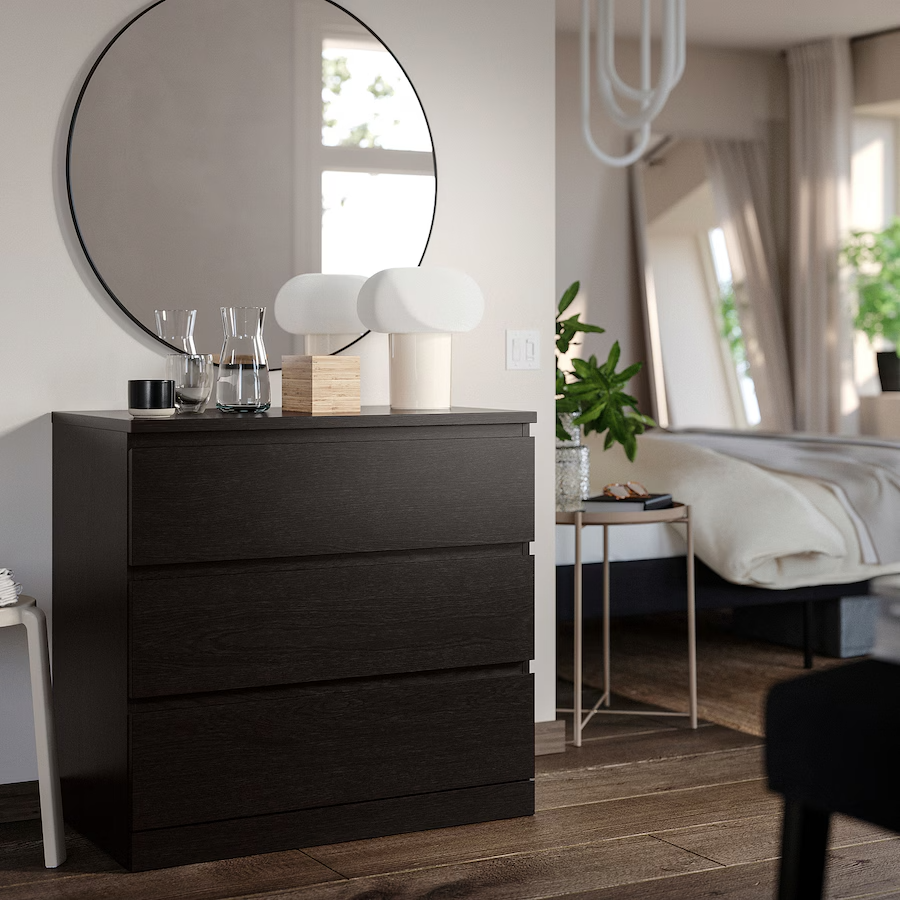 Imagen del producto Cómoda Minimalista Negra